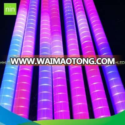 LED guardrail tube led full color digital tube for building outline lighting