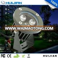 aluminum alloy IP65 waterproof spotlight outdoor 3 watt marine high power led spot light for public lighting