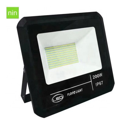 2019 New latest 200W led solar flood light DC12V with high quality Li battarty